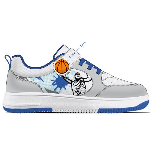 Boys Kids Soft PU Leather children's Sport Shoes