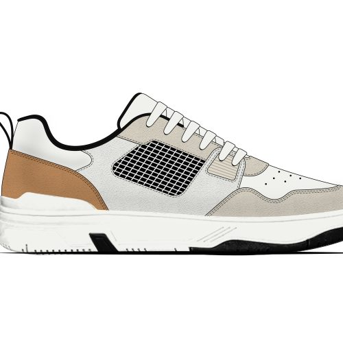 Men's Casual Sneakers Walking Shoes Low Top PU Leather Skate Shoe