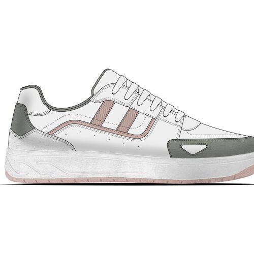 Women's Thick Sole Fashion Sneakers Low Top Casual Tennis Skate Walking Shoes