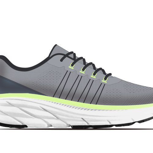 Men's Running Shoes Support Custom thick sole Sneakers