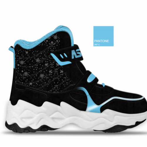 Women's High top Snow Shoes Comfortable Outdoor Warm Fur Wool Shoes