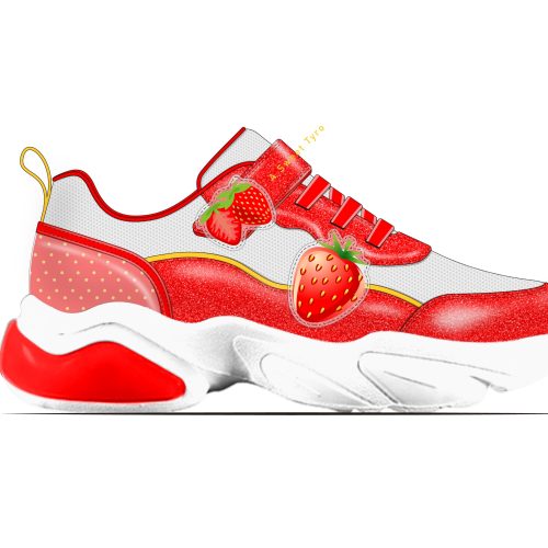 Kids School Shoe Toddlers Girls Pu Breathable Casual Sport Kids Shoes
