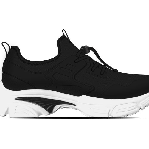 Solid Color Fashion New Casual Running Shoes Breathable sports running shoes