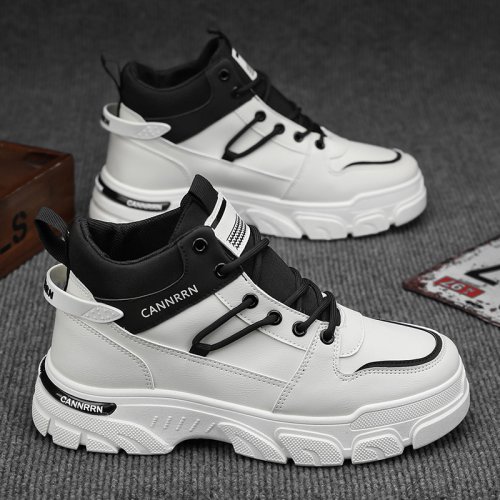 Ankle Casual Work Outdoor High top short boots Lace-Up Breathable Winter