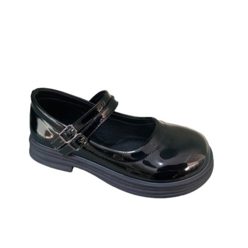 Children Teenager Girl Strap Flat School Shoes Uniform Formal Student Shoes